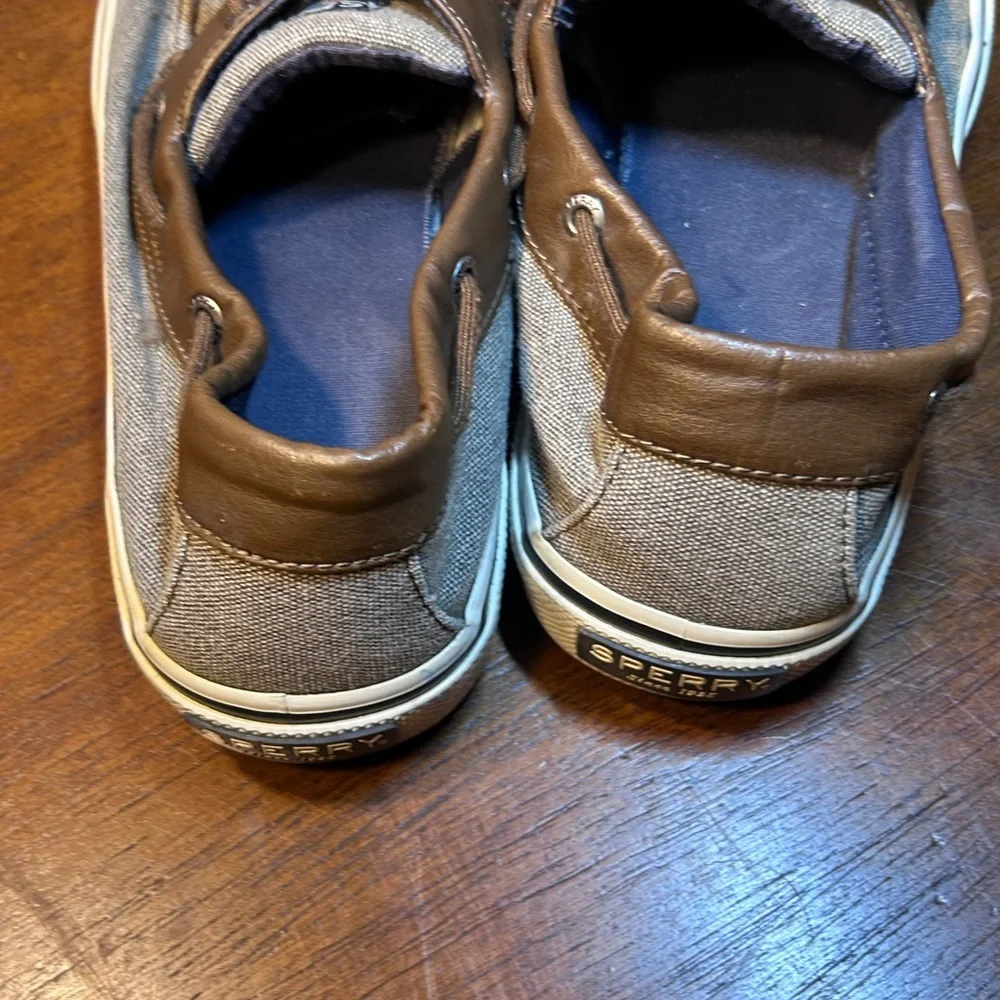 Sperry Men's Brown and Gray Boat Shoes